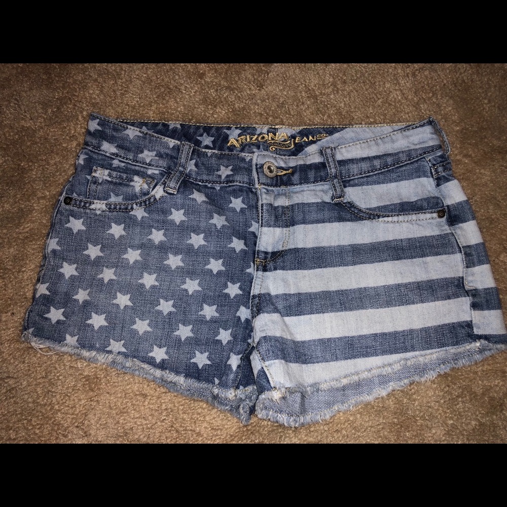 US flag shorts